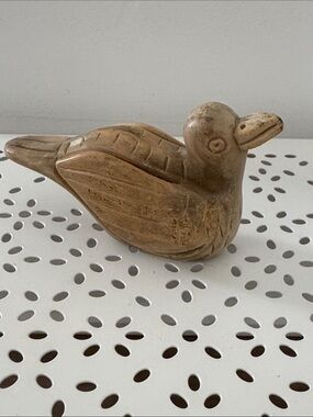 Darling Hand-carved Soapstone Duck